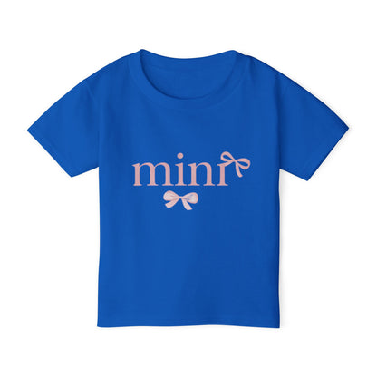 Mini Pink Bow Tee | Matching Mama Tee