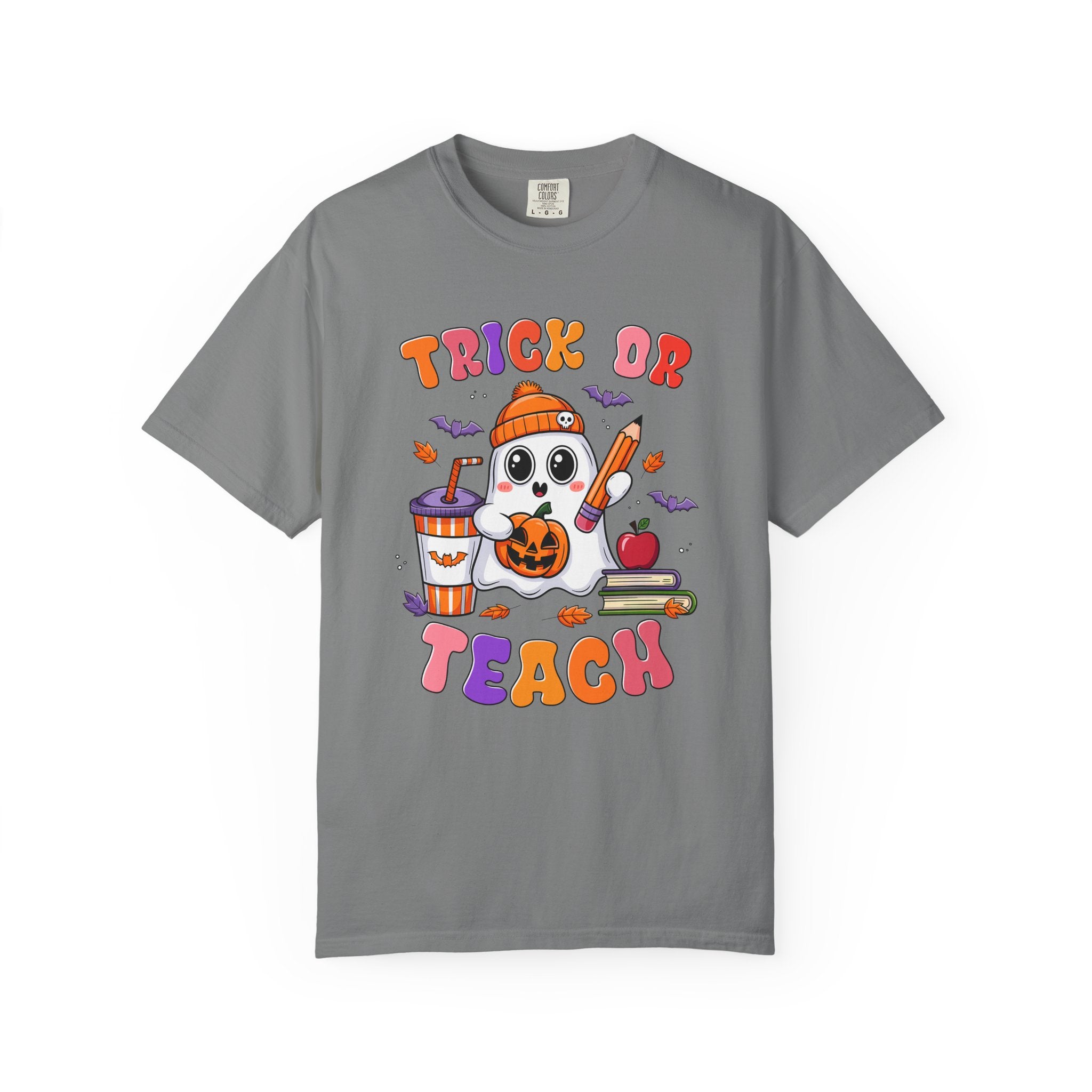 Trick or Teach Halloween Teacher Tee