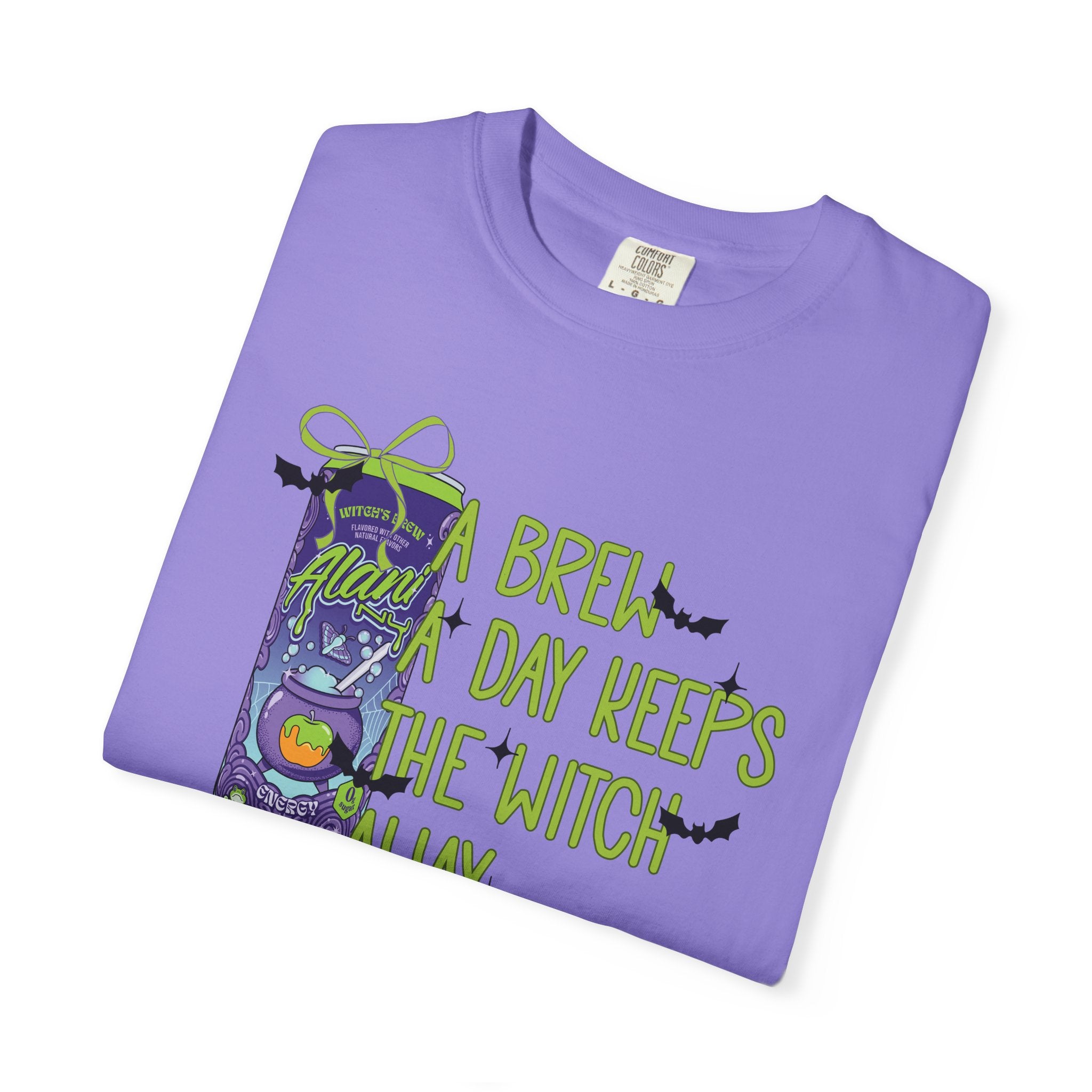 Brew All Day Keeps The Witch Away Tee