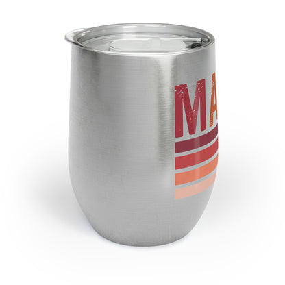 Hardworking Mama Tumbler — Mom Wine Sleeve, Birthday Gift Idea