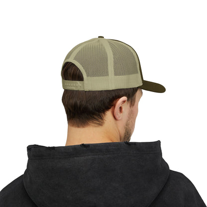 Dad Checkerboard Snapback Cap