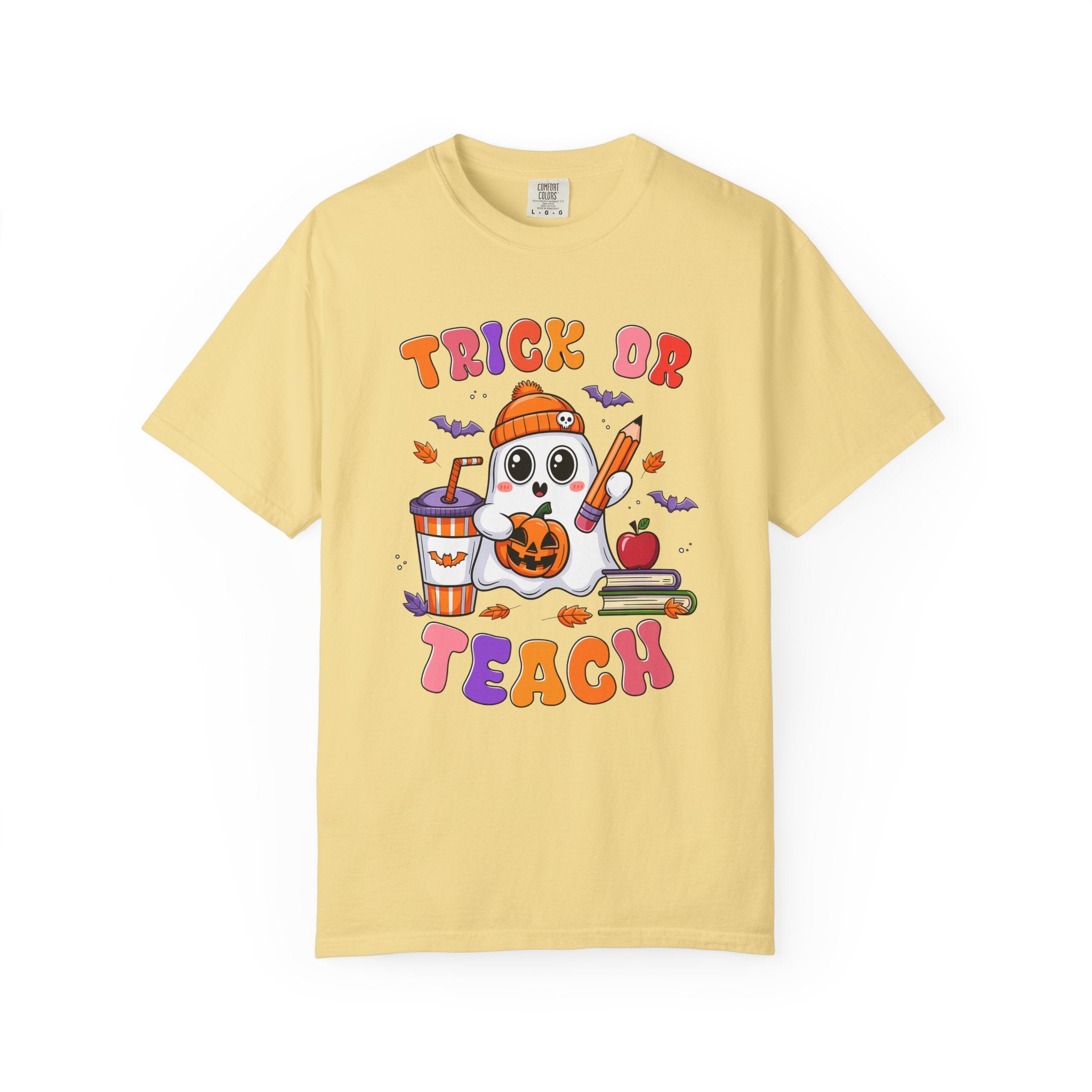 Trick or Teach Halloween Teacher Tee