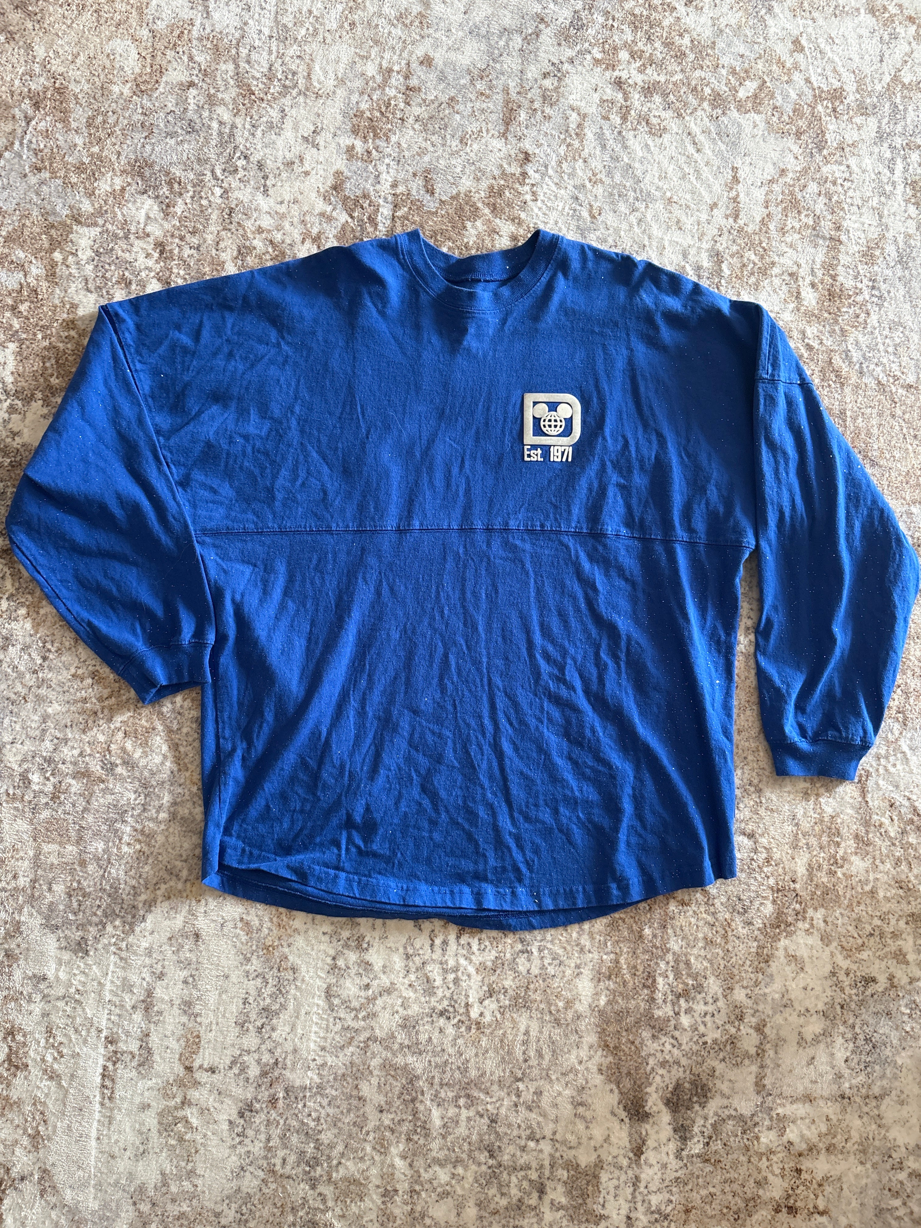 Disney World Est. 1971 Spirit Jersey Style Long Sleeve | Large