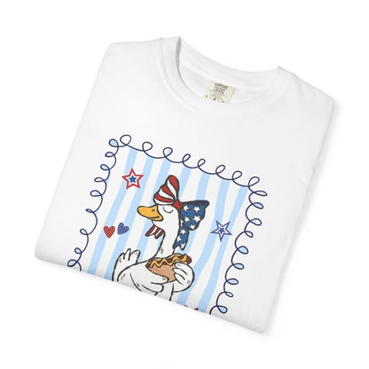 Red White & Goose Graphic Tee