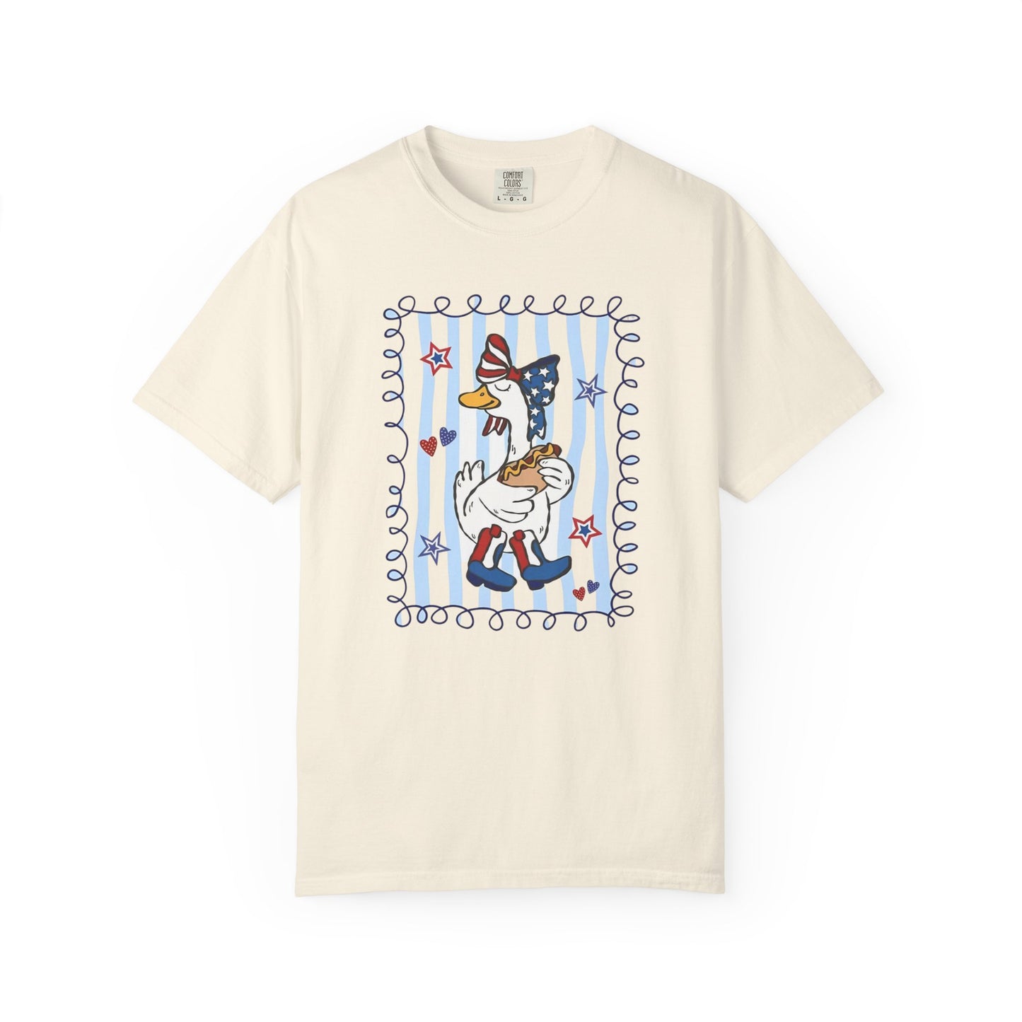 Red White & Goose Graphic Tee
