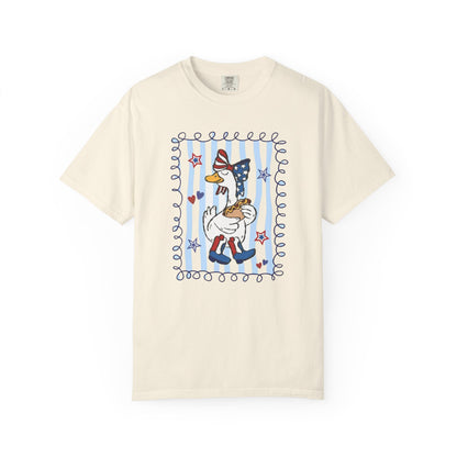 Red White & Goose Graphic Tee