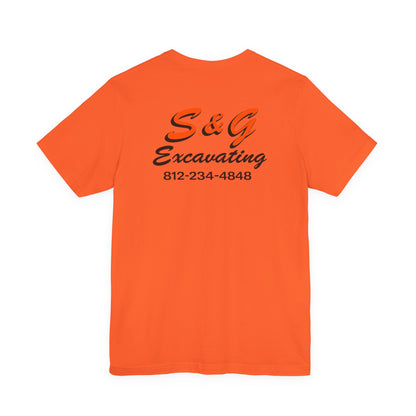 S& G Excavating Short Sleeve Tee