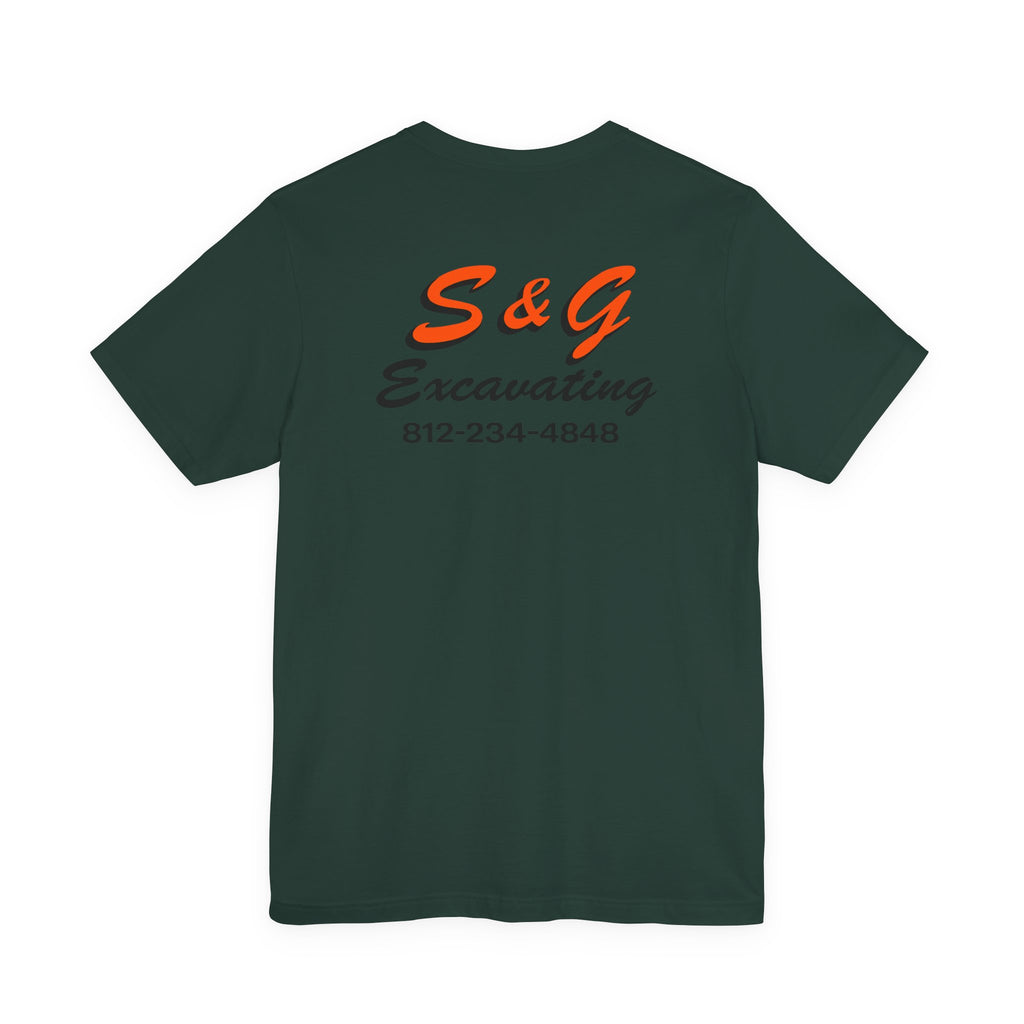 S& G Excavating Short Sleeve Tee