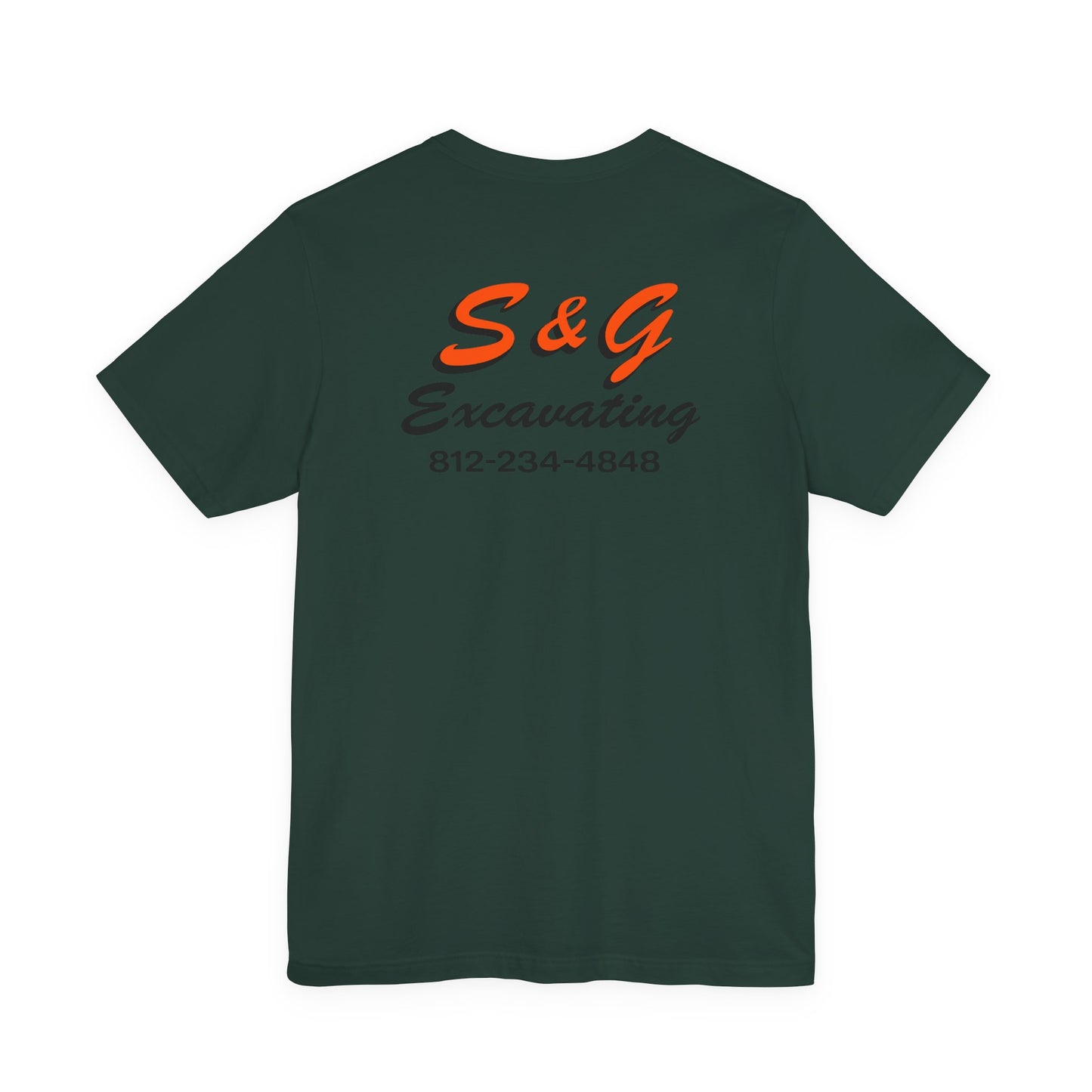 S& G Excavating Short Sleeve Tee