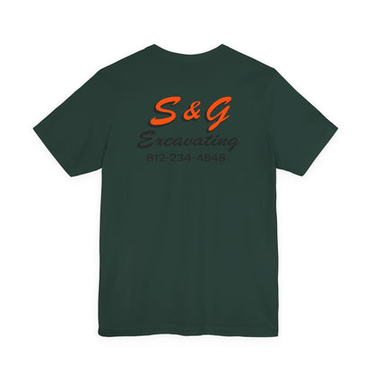 S& G Excavating Short Sleeve Tee