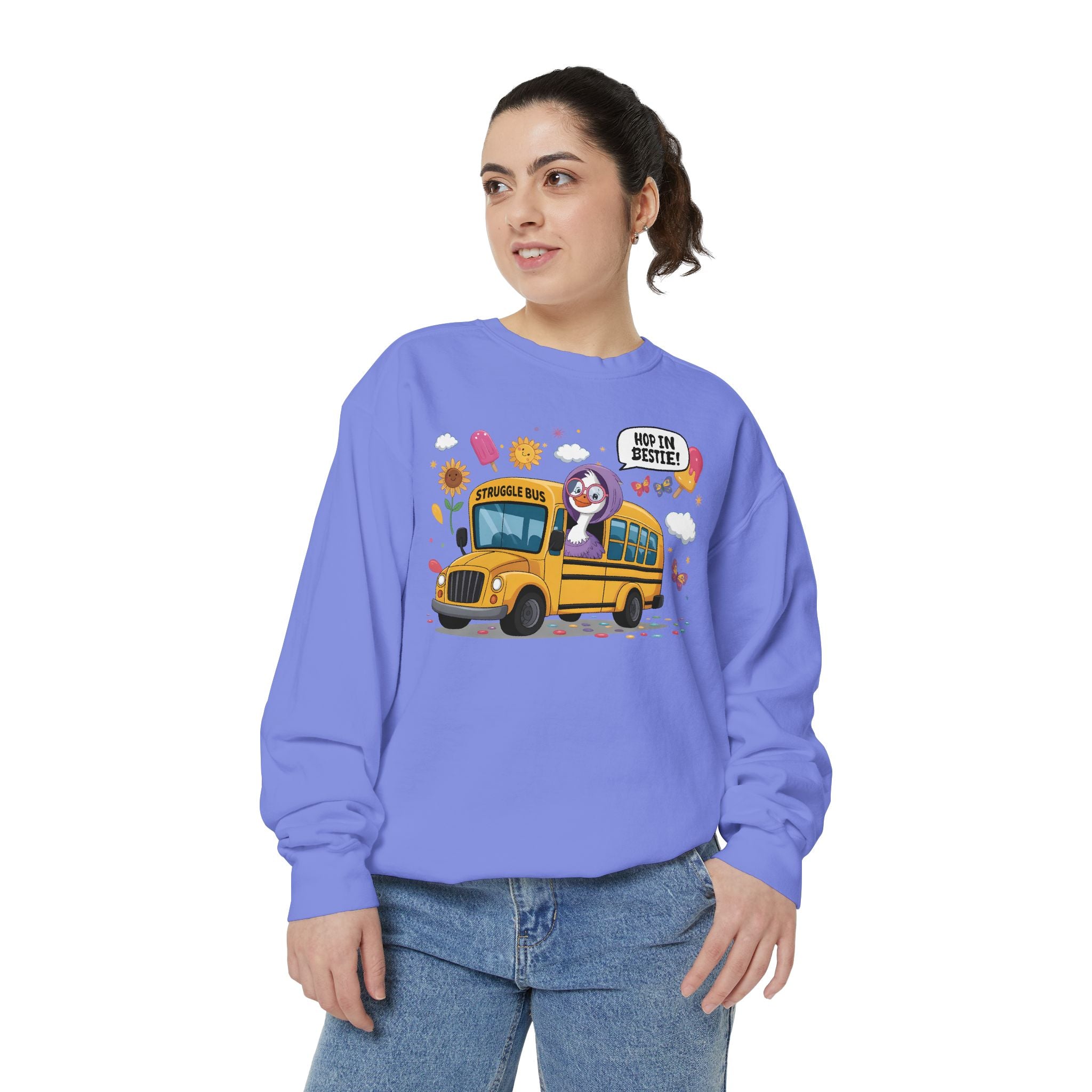 School Bus Crewneck