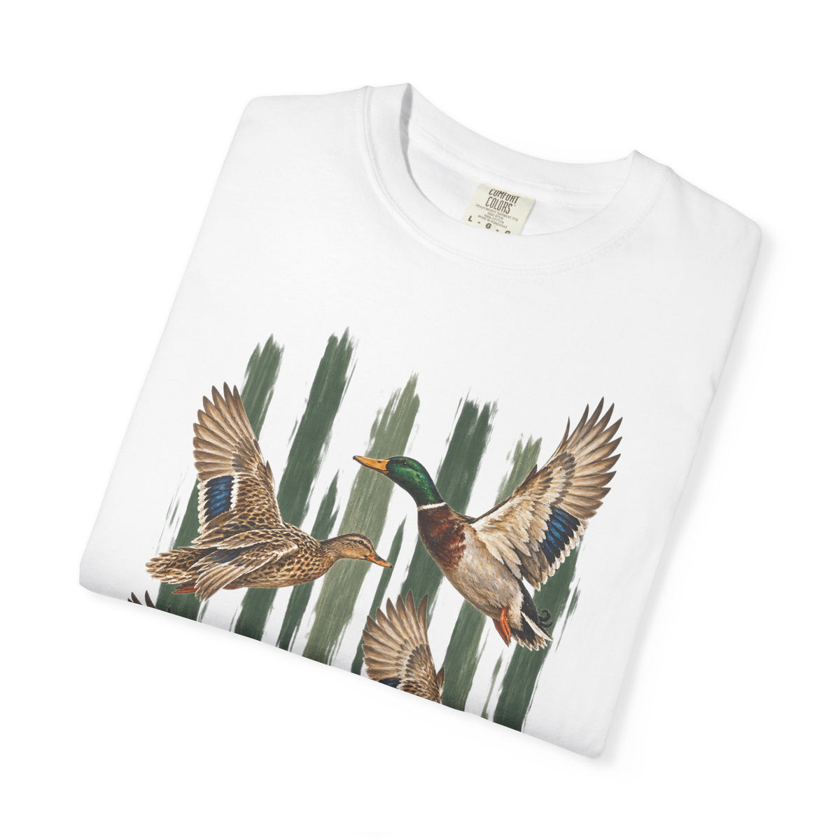 Duck stripped t-shirt