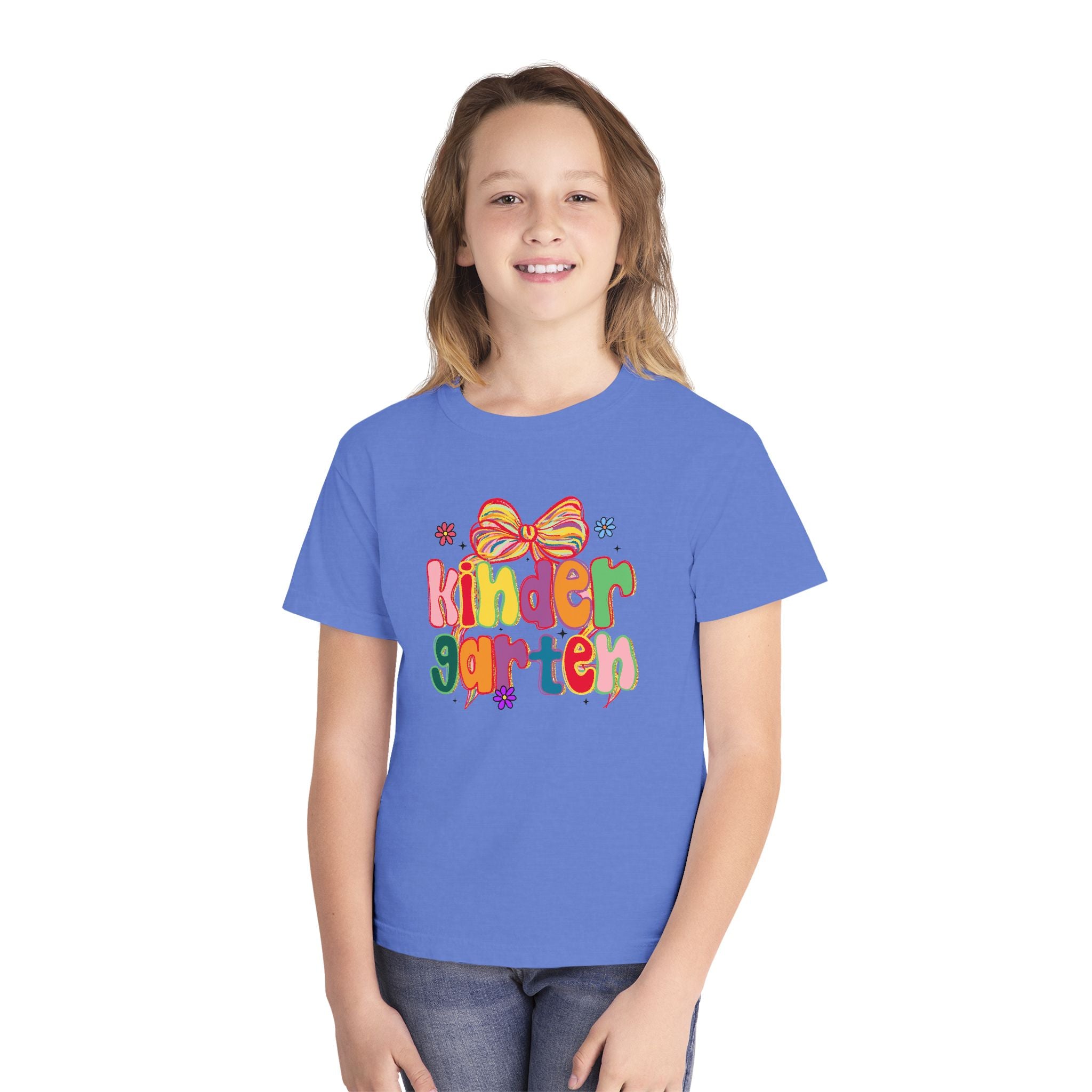 Kindergarten Bow Youth Tee