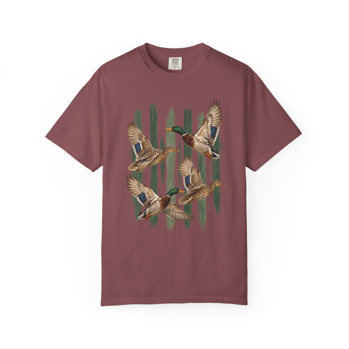 Duck stripped t-shirt