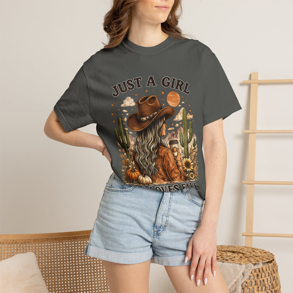 Just A Girl Who Loves Fall Tee