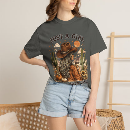Just A Girl Who Loves Fall Tee