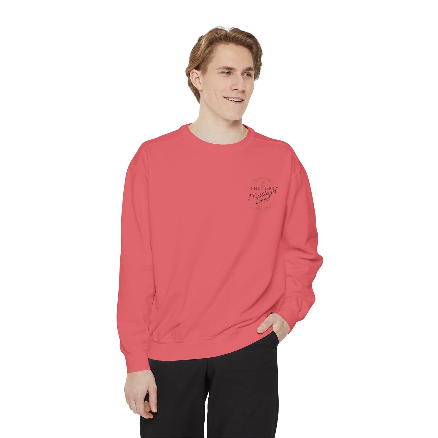 Mustard Seed Crewneck Mockup