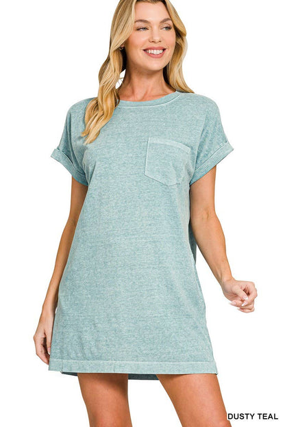 Zenana Cotton T-shirts Dress