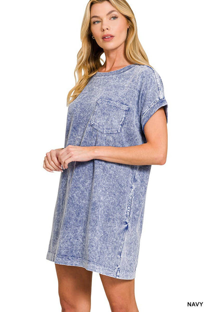 Zenana Cotton T-shirts Dress