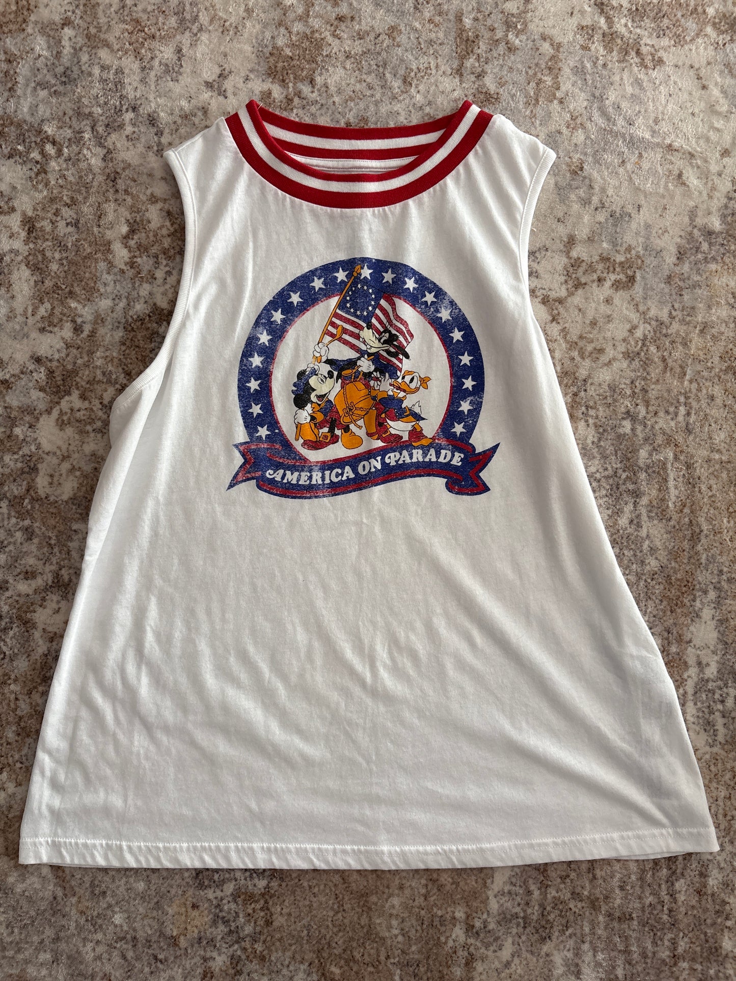 Disney America on Parade Graphic Tank Top | XL