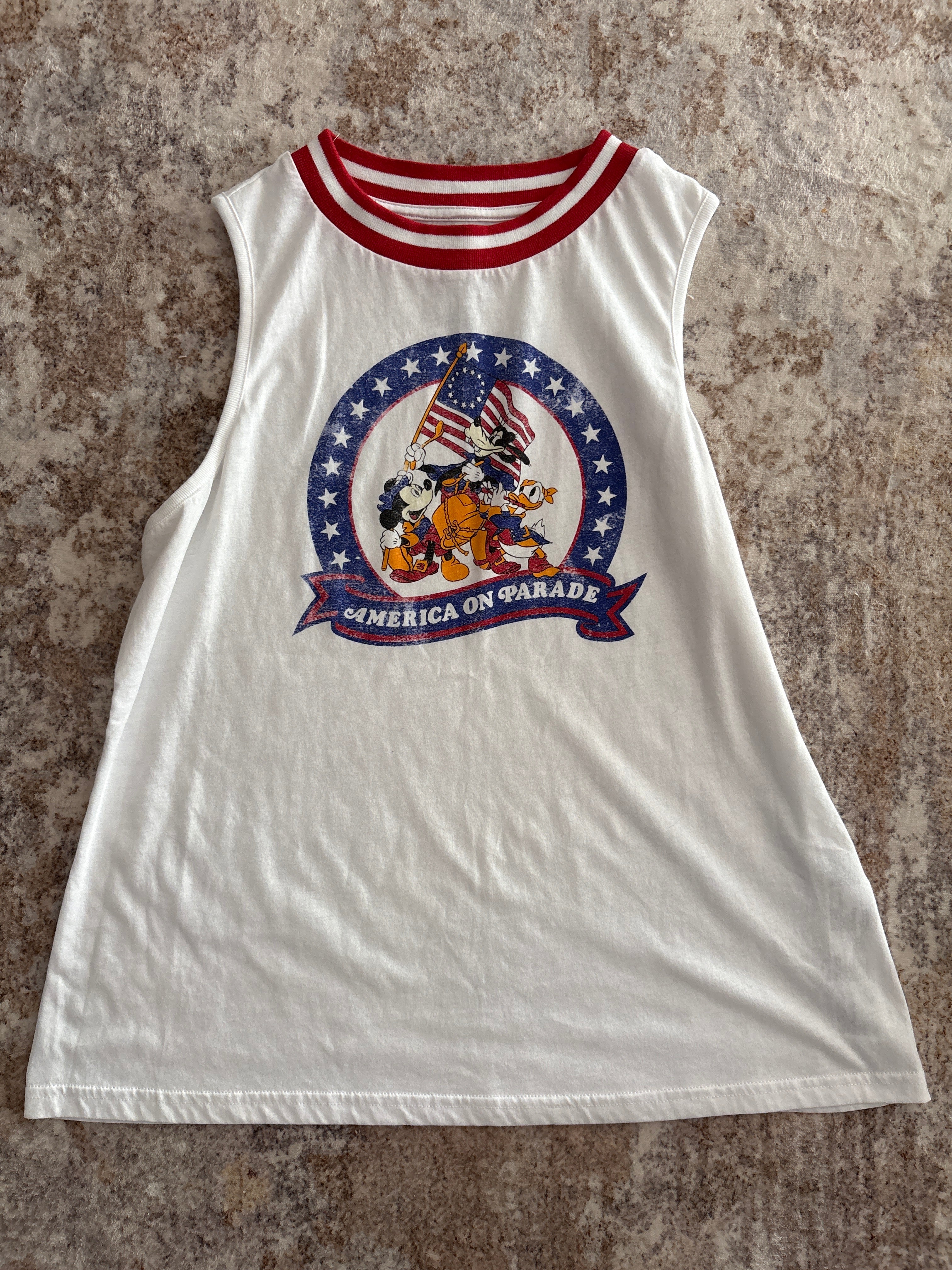 Disney America on Parade Graphic Tank Top | XL