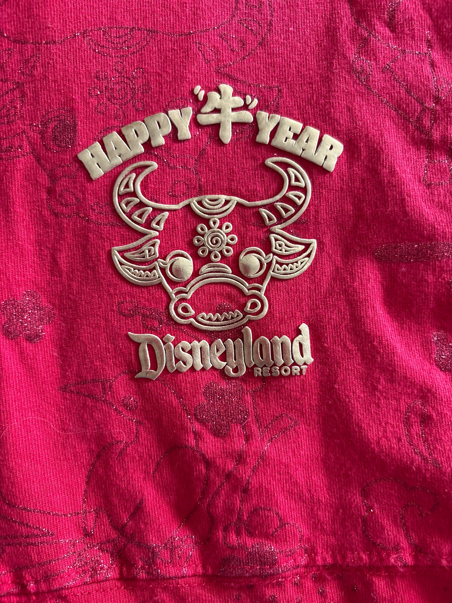 Disneyland Resort Happy 牛 Year Spirit Jersey – Lunar New Year Mickey | Large