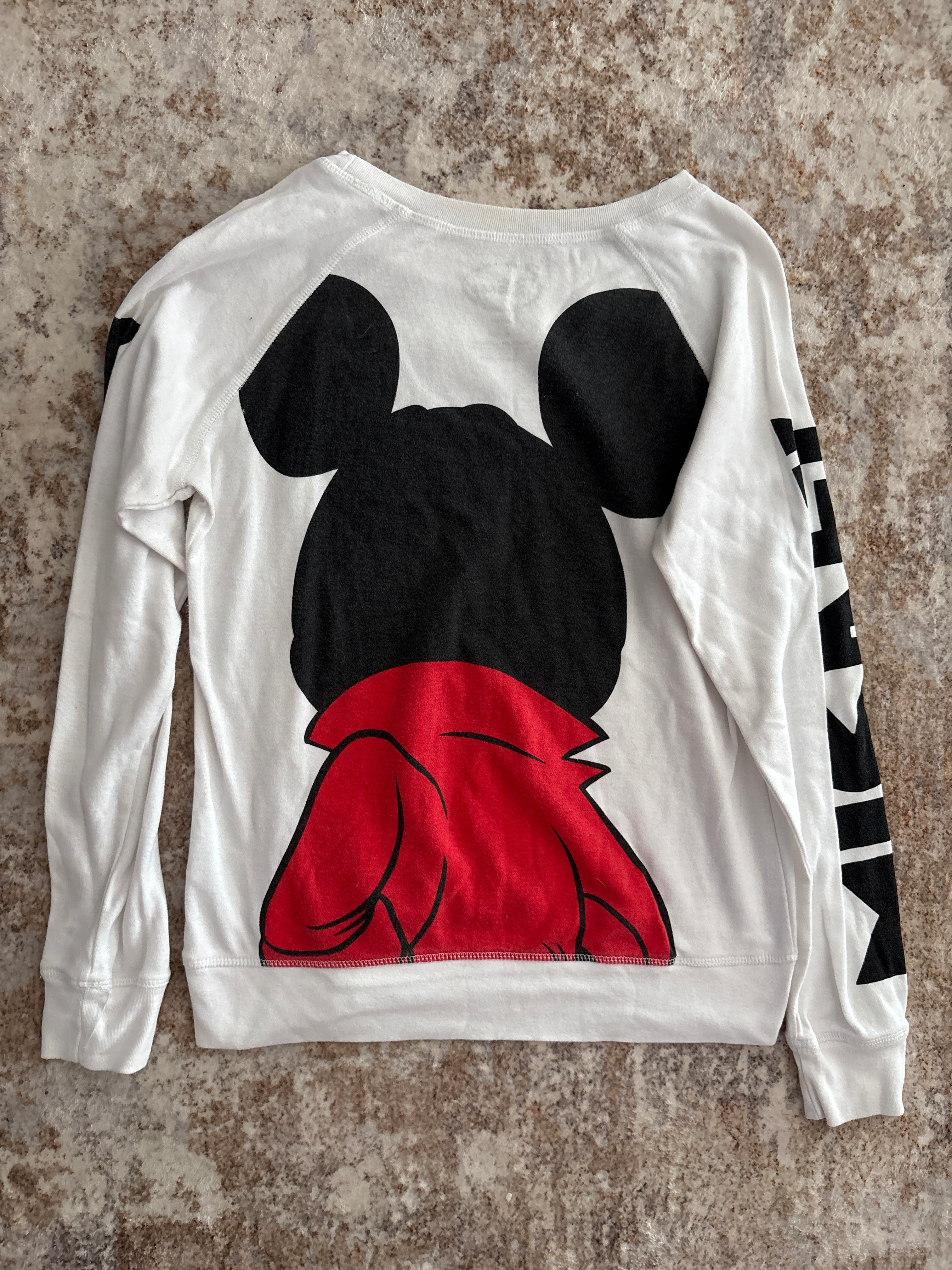 Disney Mickey Mouse Graphic Long Sleeve | Medium