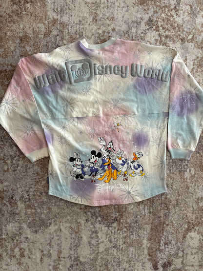 Disney100 Walt Disney World Pastel Spirit Jersey Style Pullover | Medium