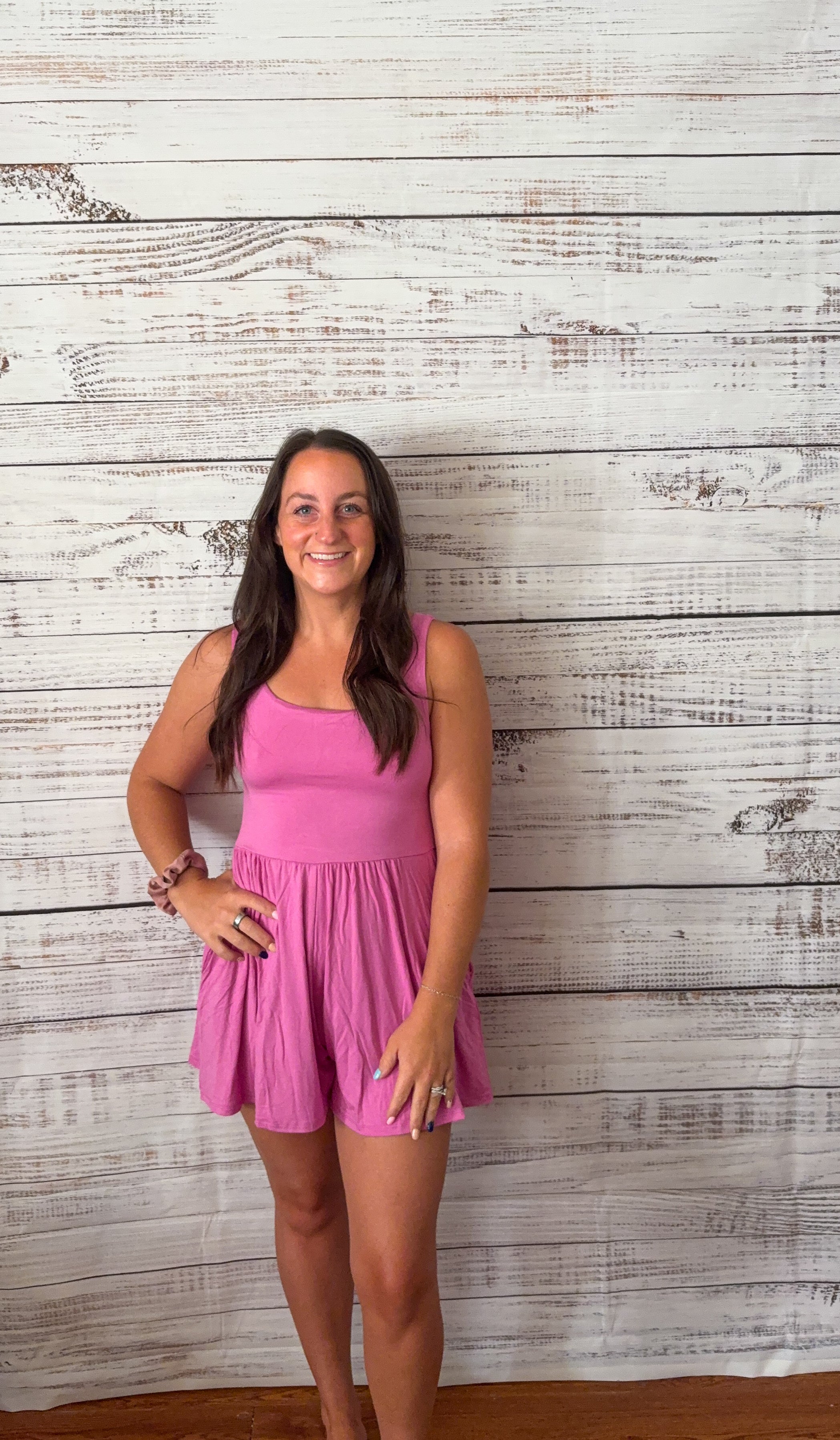 Double Layered Tank Romper