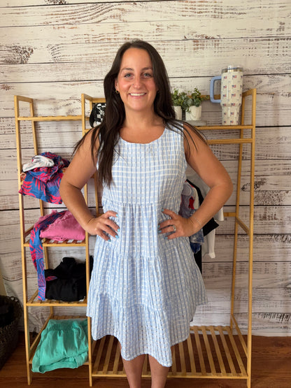 Plaid Mini Dress