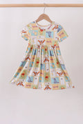 Yellow winnie the pooh bamboo dress