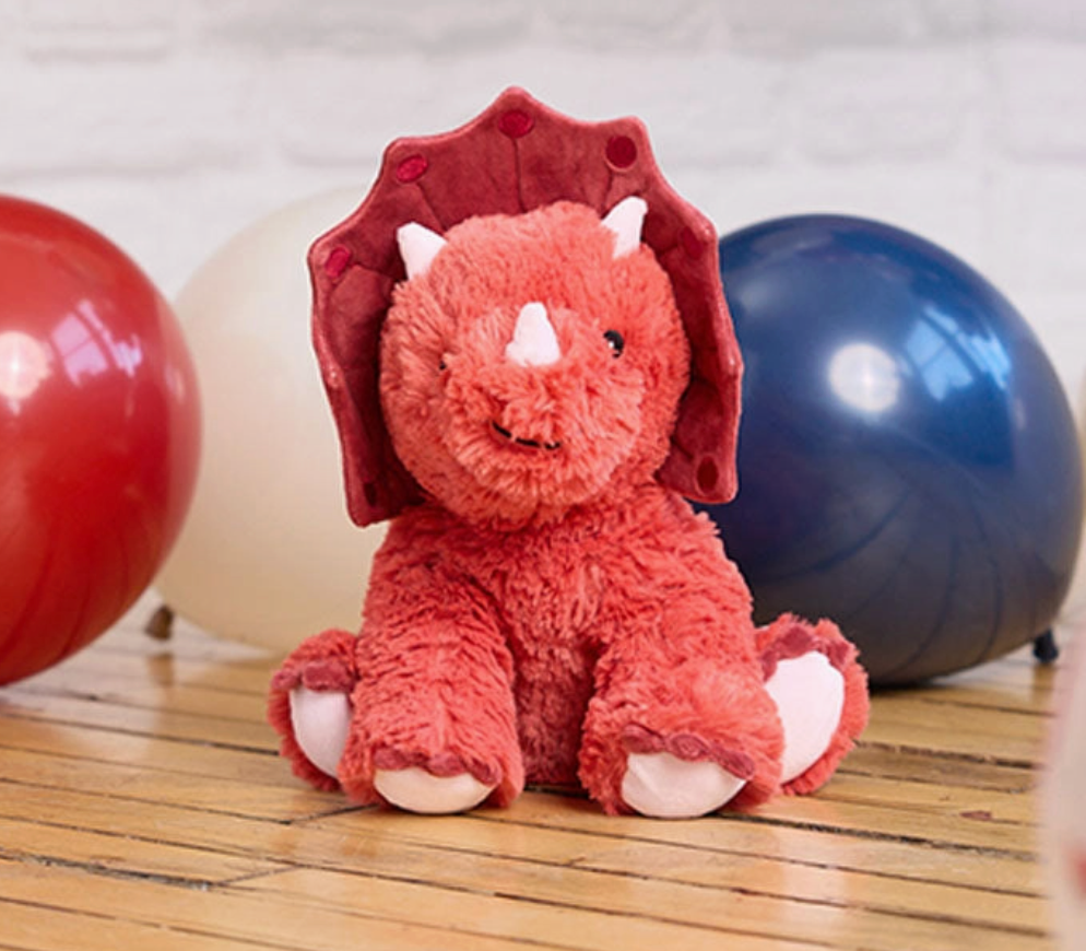 RED TRICERATOPS WARMIES