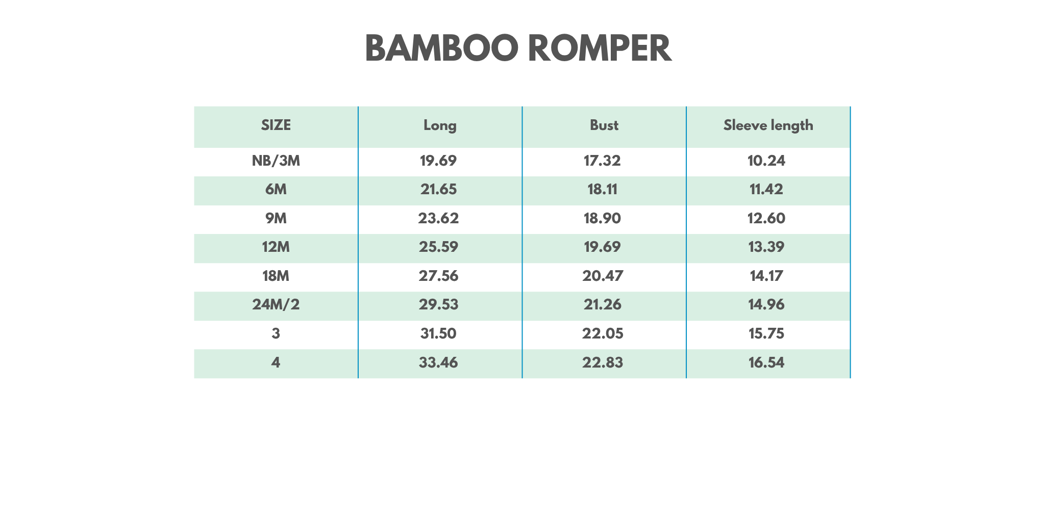 Blue character bamboo romper