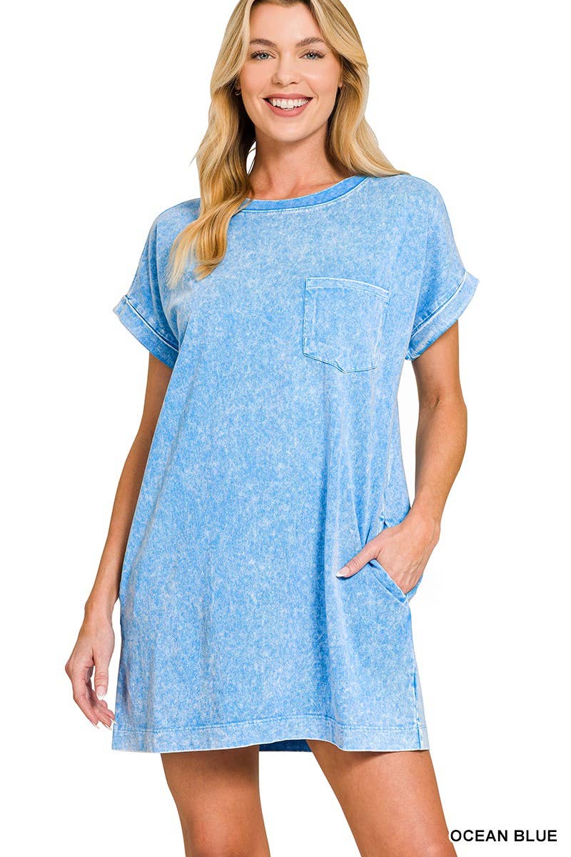 Zenana Cotton T-shirts Dress