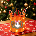 Light Up Halloween Basket