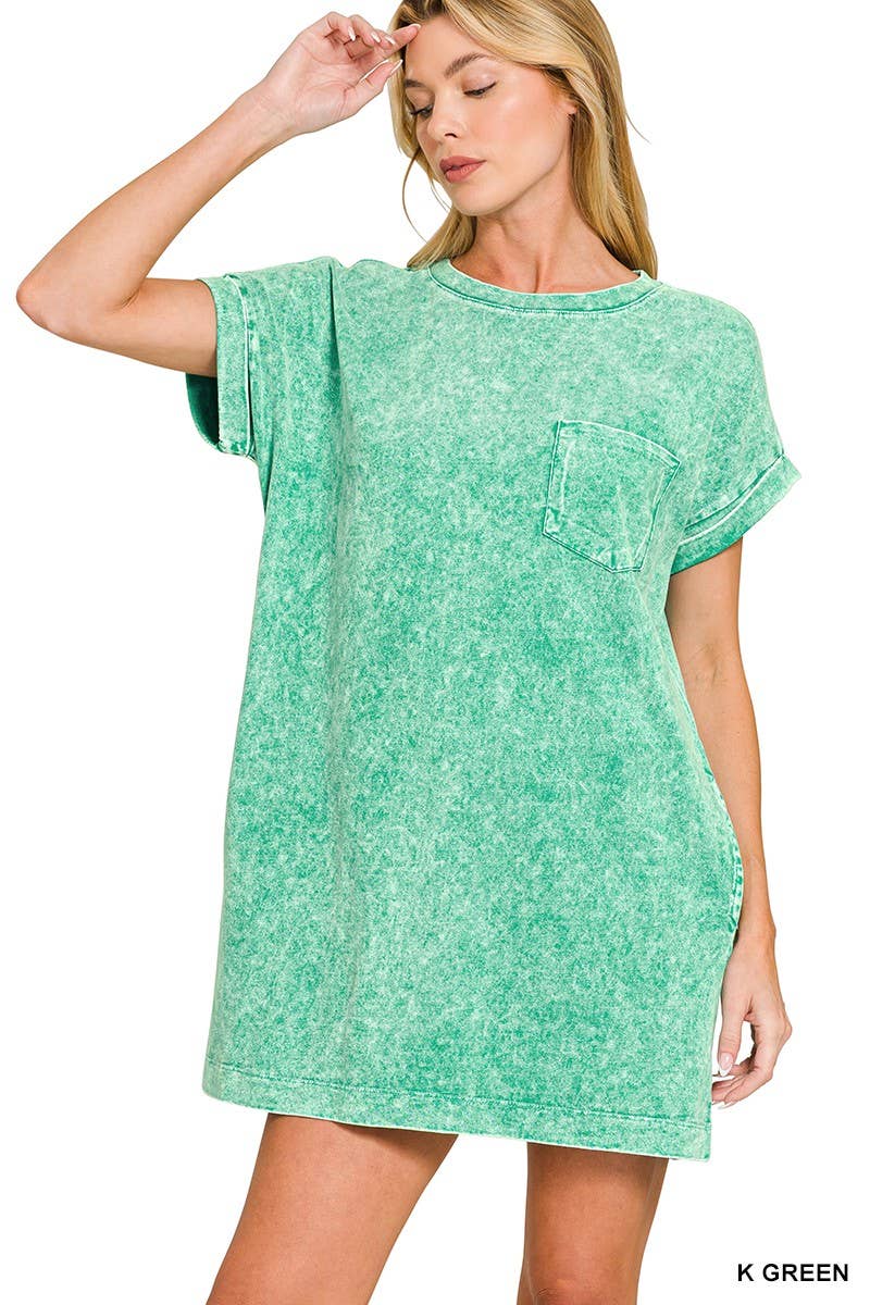 Zenana Cotton T-shirts Dress